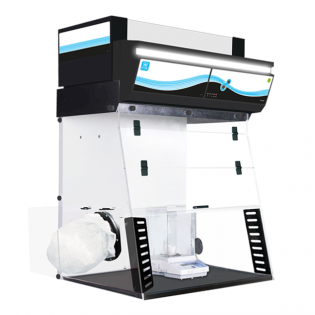 明紘實業 Captair Smart W 無管淨氣型秤藥櫃 專利廢棄物投擲箱配置